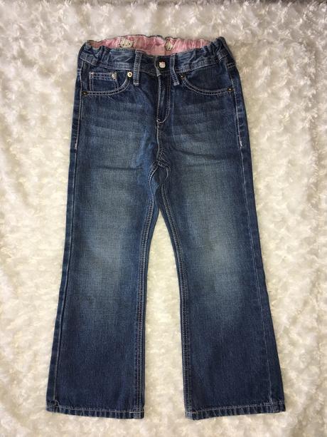 Rifle/džíny s hello kitty h&m, h&m,110