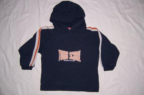 Bavlněná mikina výprodej 15,-, 110