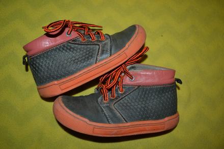 Jarní kožené boty ktr v.26, 26