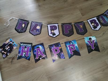 Wednesday výzdoba narozeninová,