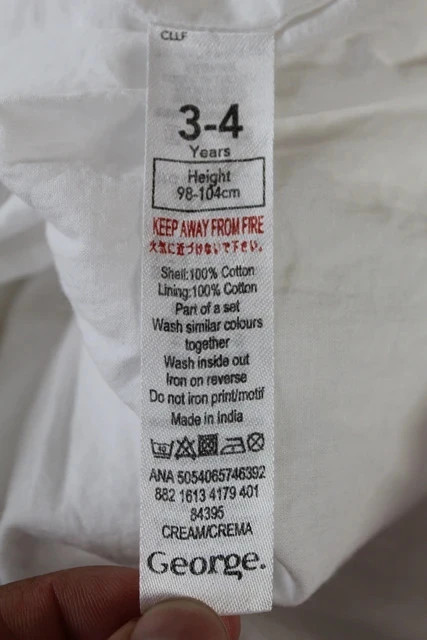 Šaty vel. 3 - 4 roky, george,104