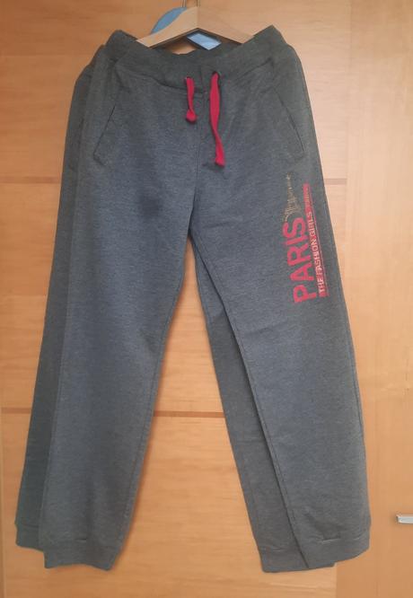 Šedé tepláky paris, kugo,152