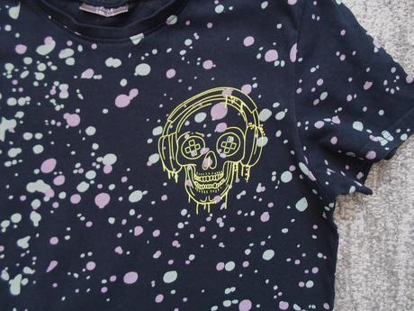 Zelené mint modré chlapecké pyžamo letní, 146