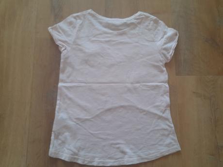 Tričko s převracecími flitry, vel 122/128, ham, h&m,122