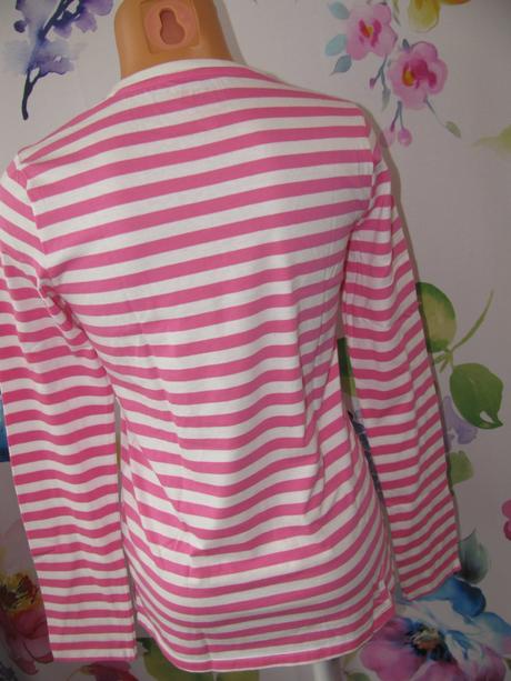 Dívčí bavlněné tričko s proužkem, f&f,164