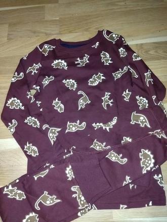 Vínové pyžamo s dinosaury 116 next, next,116