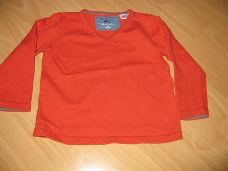 Červený svetr...zara, zara,74