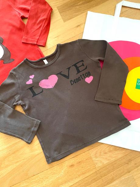 Benetton set 2x tričko 90, 18-24m, benetton,86