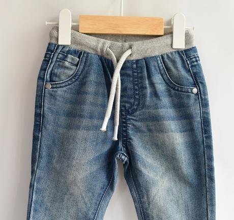 Džíny vel. 6 - 9 m, f&f,74
