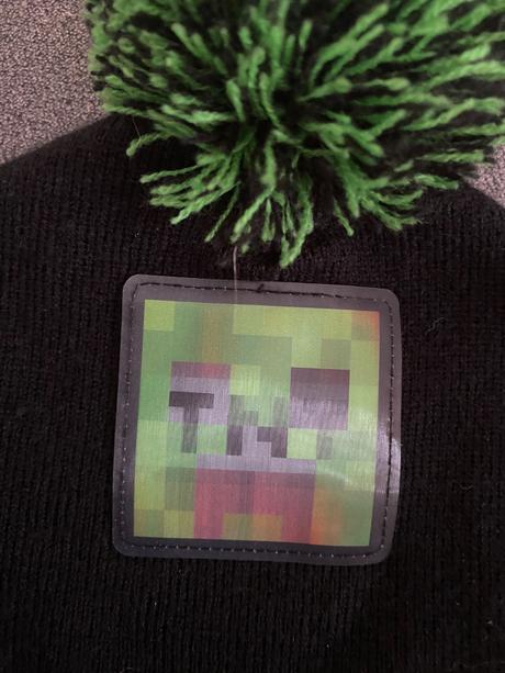 Zimní čepice minecraft, 146