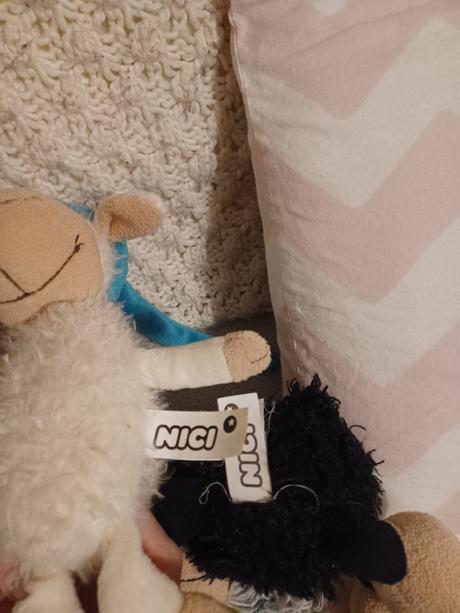 2krát plyšová ovečka nici, 
