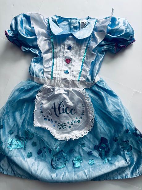An8/ kostým alenka z říše divů - v.5/6 let, 