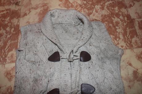 Dívčí středně teplá vesta vel. 74 - 80, matalan,74