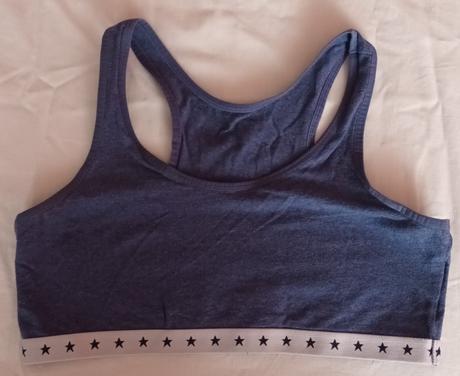 Dívčí sportovní podprsenky modré tchibo, tchibo,170