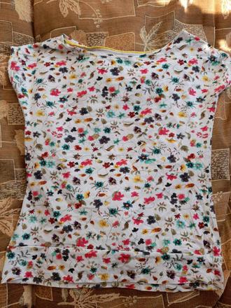 Tričko květované letní barevné, m