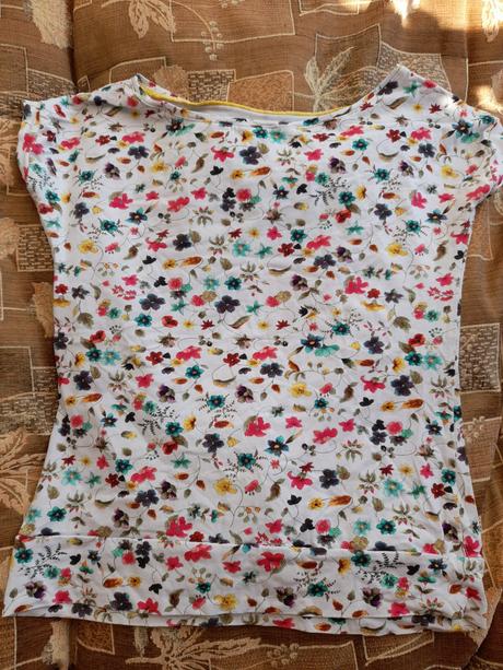 Tričko květované letní barevné, m