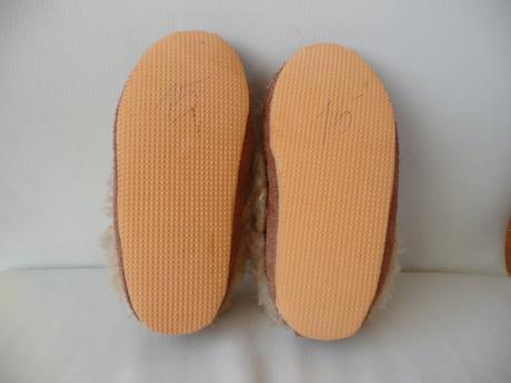 Kožešinkové papučky / bačkůrky, vel.20, 20