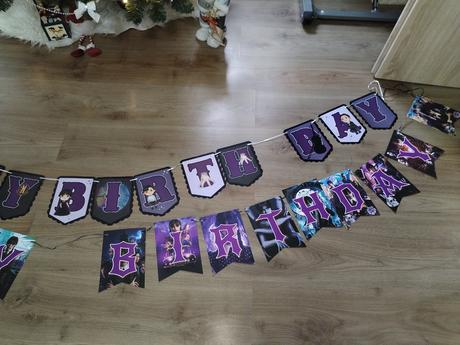 Wednesday výzdoba narozeninová,