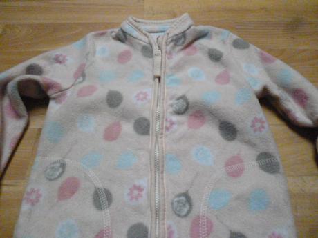 Balónková flís mikina vel. 2-3, 98