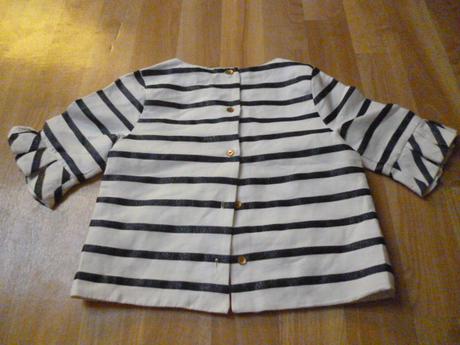 Pruhaté triko autograph vel. 6-7, 122