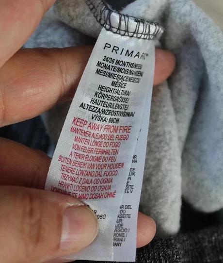 Tepláky vel. 24 - 36m, primark,98