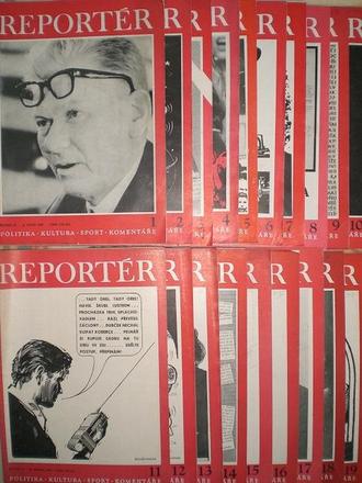 Časopis reportér 1969 - 12ks.,