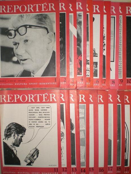 Časopis reportér 1969 - 12ks.,