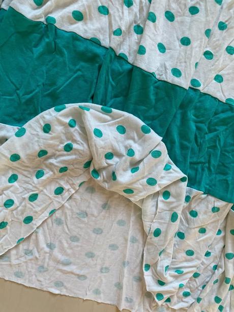 Letní šaty s puntíky, vel m/l, mundo mix, m