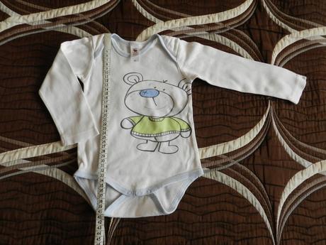 Body dlouhý rukáv medvěd, c&a,86