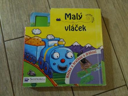 Kniha malý vláček,