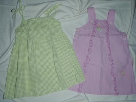 Krásné zelené šaty a růžová šatovka, kimbaloo,92