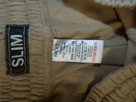 Next slim tepláky s kapsami vel.146, next,146