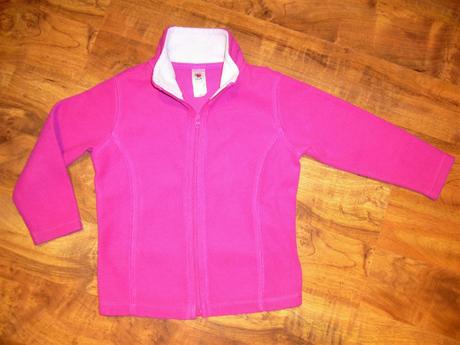 Fleesová dívčí mikina c&a 92, c&a,92