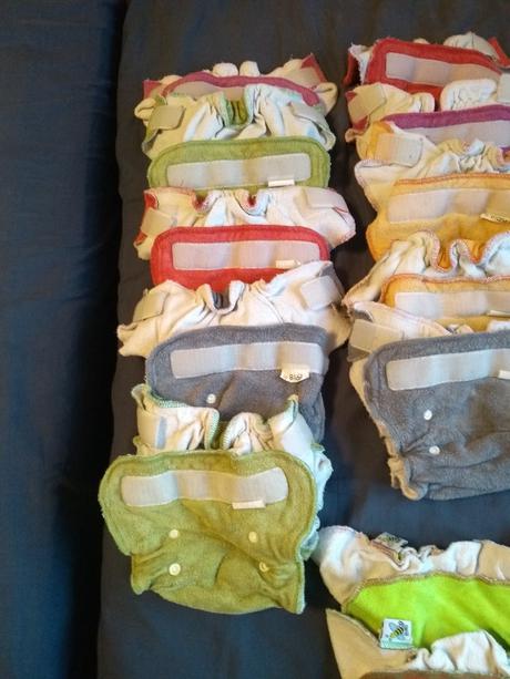 Balík látkových plen (18 ks),