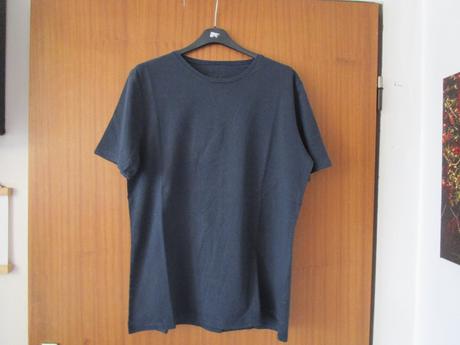 Pěkné černé bavl. tričko, kr. rukáv, vel. m, fila, fila,m