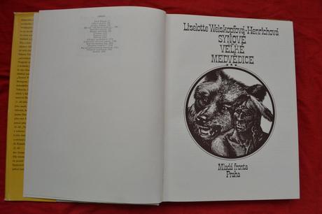 Retro kniha synové velké medvědice,r. 1969,, 