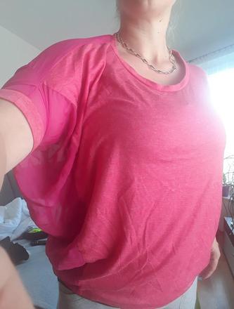 Topík/tunika s netopýřímy rukávy, l