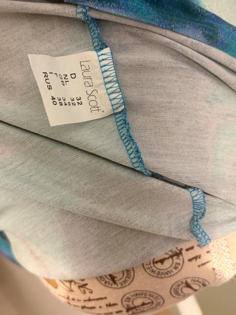 Tunika modra/tyrkysova 32 / xs laura scott, xs