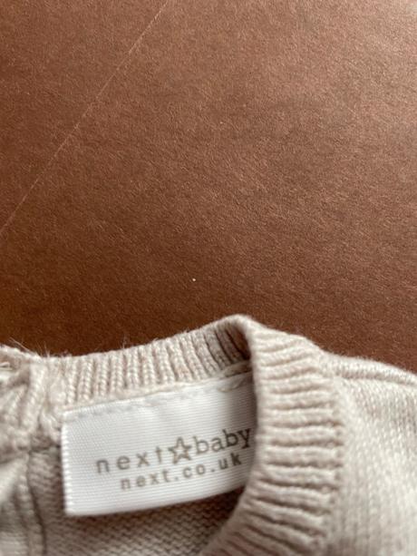 Overál úplet. vánoční s čepičkou - v. 3/6 měs next, 68