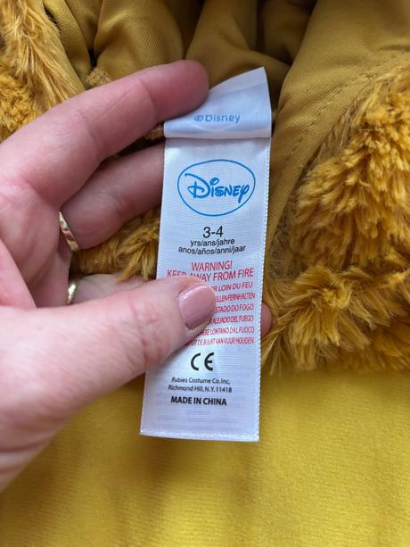 A n17/ kostým lvi král simba-v.3/4 roky zn. disney, 