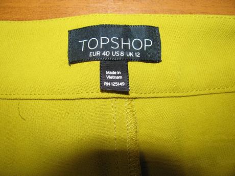 Dámské kraťasy-topshop, topshop,40
