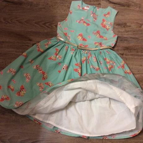 Slavnostní motýlkové šaty, john lewis,128