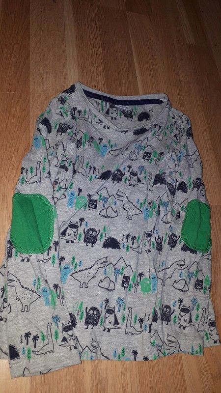 Sede tričko s dinosaury 116 miniclub, miniclub,116