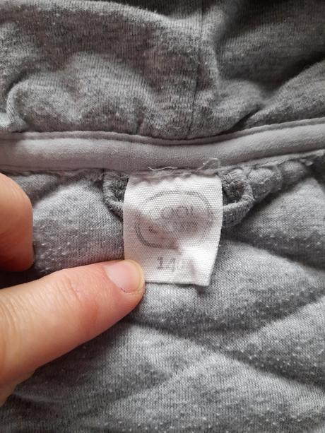 Šedá teplejší mikina zn. cool club, vel. 140, coolclub,140