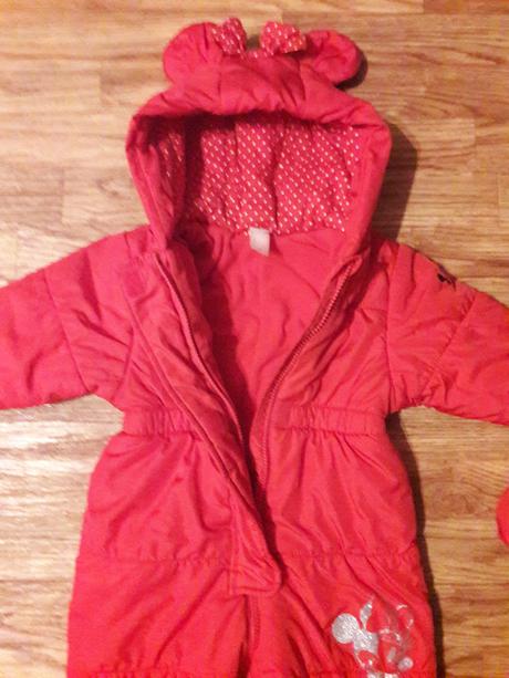 Zimní kombinéza disney minnie, vel.80, disney,80
