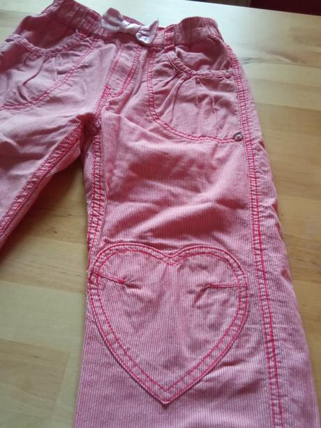 Pláťáčky a triko s dlouhým rukávem, h&m,110