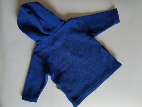 Flísová mikina na zip, 80