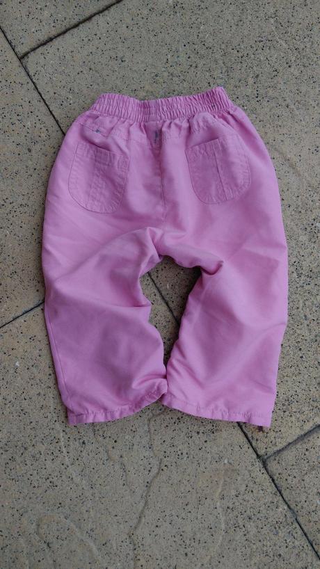 Podšité kalhoty mikrovlákno / úplet, tiny ted,80