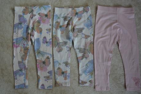 Komplet s motýlkama- mikina, džíny, slimky,legíny, 86–98