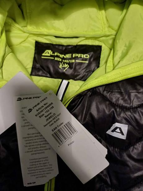 Nová unisex vesta alipne pro vel 152/158, alpine pro,152